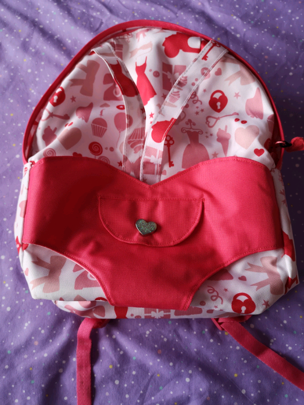 our generation hop on doll carrier